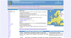 Desktop Screenshot of europe-airports.com